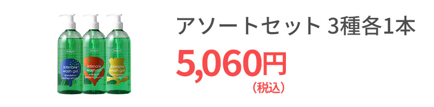 アソートセット 3種各1本 5,060円(税込)